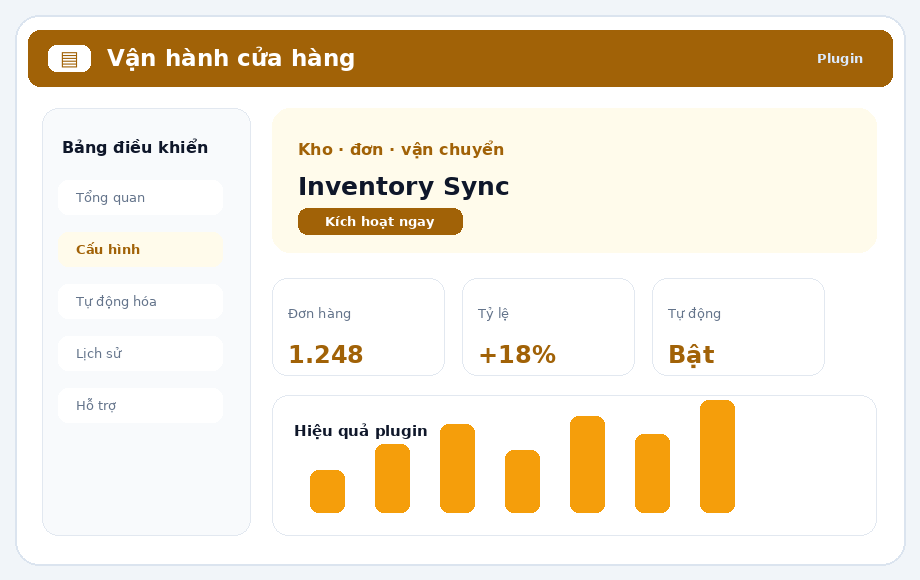 VIP Đồng bộ tồn kho