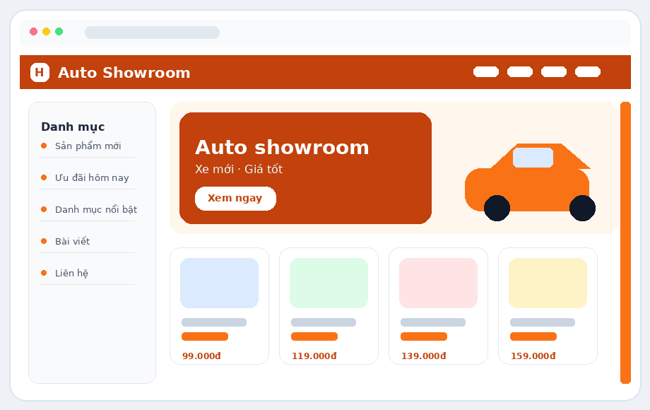 HSM Auto Showroom