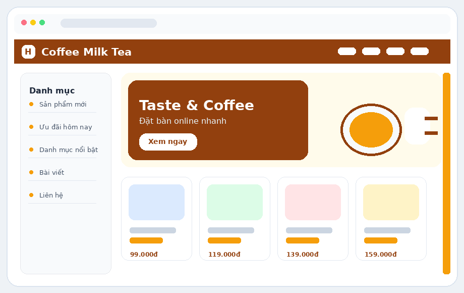 HSM Coffee Milk Tea