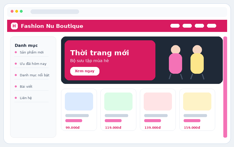 Fashion Nữ Boutique