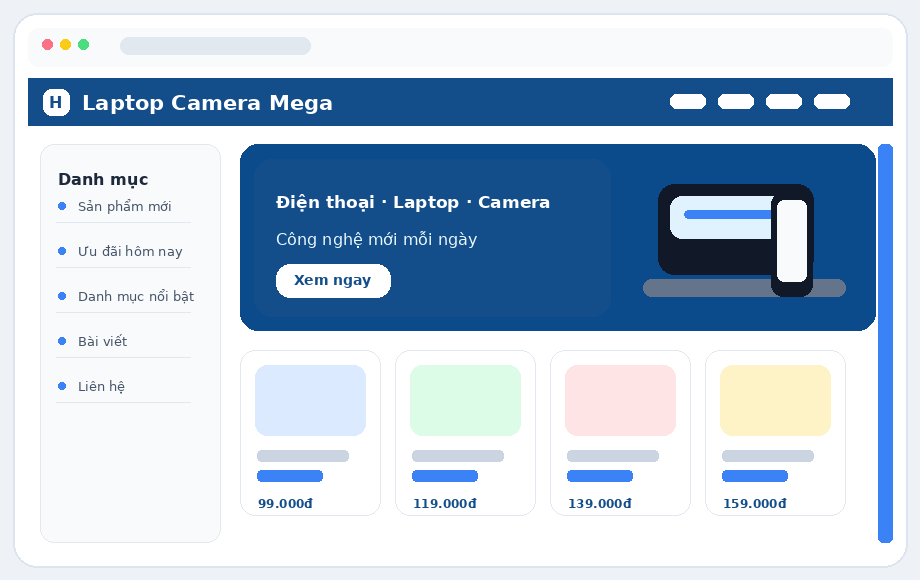 Laptop Camera Mega