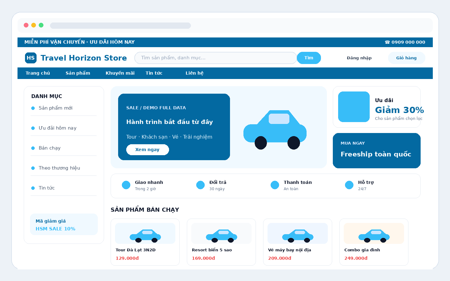 Travel Horizon Store